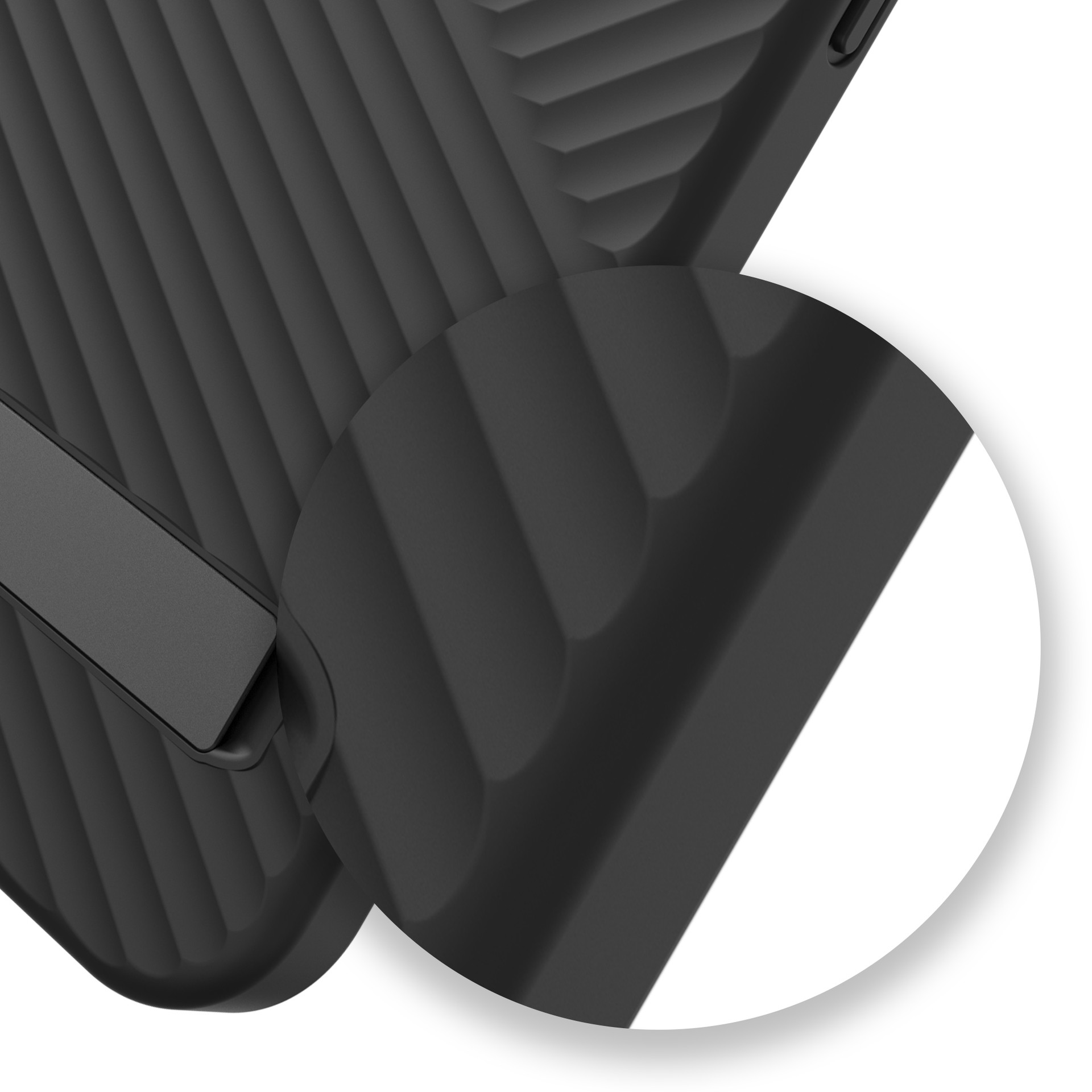 Funda dura Denali Snap con Magsafe para iPhone 15 Pro Gear4 Negro | SP
